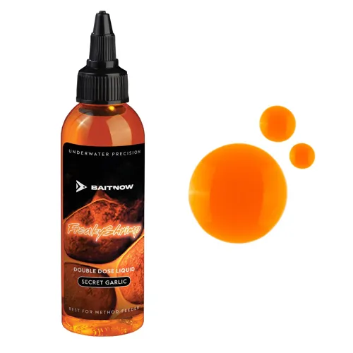 BAITNOW Liquid Method Feeder Double Dose Freaky Shrimp 100ml