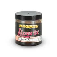 MIKBAITS LiveriX Boilie v dipe Mazaná Škebľa 20mm, 250ml