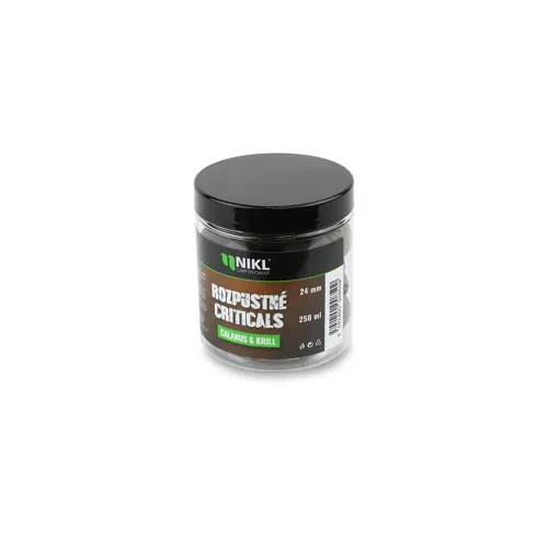 NIKL Rozpustné Criticals boilie Calanus & Krill 250ml