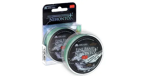 MIKADO Šnúra NIHONTO FINE BRAID zelená (15m)