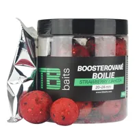 TB BAITS Boosterované Boilie Strawberry 20-24mm, 120g