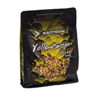 BAITNOW Pellet Method Feeder Yellow Spin 8mm, 800g