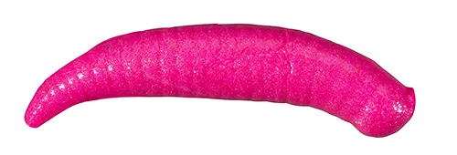 BERKLEY Nástraha červ Gulp! Floating Pinched Crawler 2.5cm Bubble Gum, 14ks