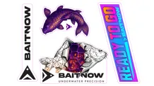 BAITNOW Sada samolepiek  č. 3