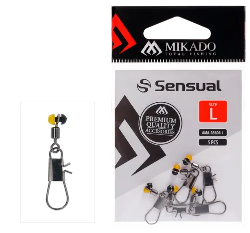 MIKADO Plavákový systém s karabínou veľ.S (5ks)