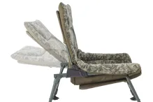 MIVARDI Pohovkové polohovacie kreslo CamoCODE, 160kg (2)