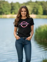 LF COLLECTION Dámske tričko hologram Lifefish.sk
