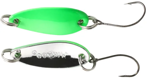 MIKADO Plandavka Ice Spoon 2.4cm/1.5g/Green Fluo-Silver