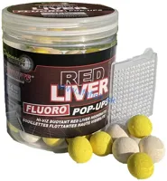 STARBAITS Pop-up Fluo Boilie RED LIVER - 14mm (80g)