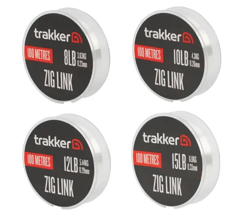 TRAKKER Nadväzcový vlasec Zig Link (100m)