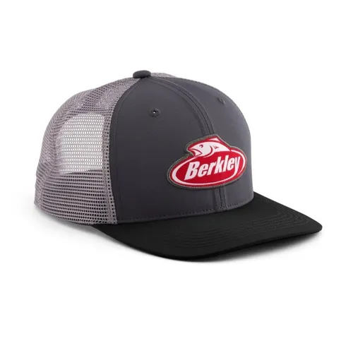 BERKLEY Šiltovka Performance Trucker Char Black/G