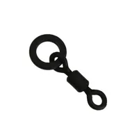 GARDNER Obratlíky Covert Flexi Hook Swivels veľ.20, 10ks