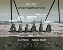 ZFISH Olovo Heli Flat Gramáž (4)