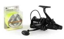 MIKADO Kaprový navijak M-ka FR Carp 8005 + vlasec Dreamline Carp 0.30mm, 600m
