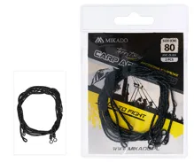 MIKADO Hotová olovenka Ready Leadcore Rigs With Swivel 80cm (2ks)