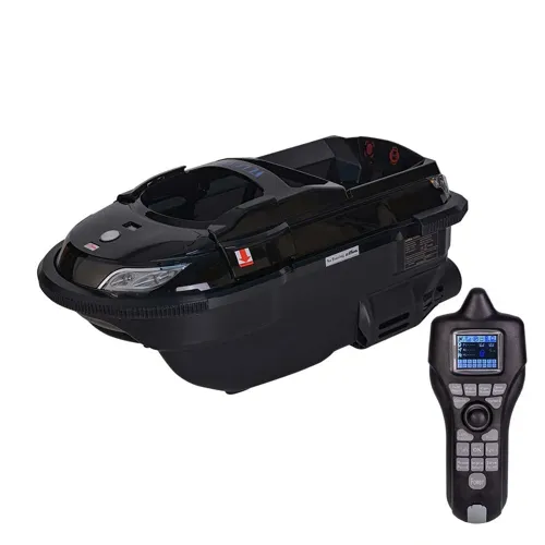 BOATMAN Zavážacia lodička Vulcan s GPS Čierna