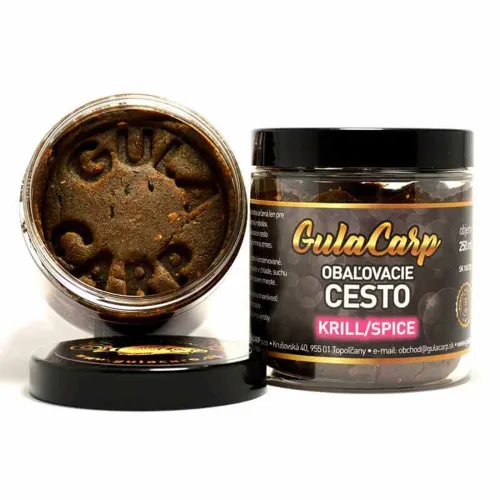 GULA CARP Exclusive Obaľovacie cesto Krill Spice 250ml