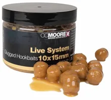 CC MOORE Boilies v Dipe Glugged Hookbaits Live System 10x15mm, 50ks