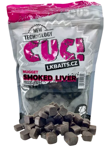 LK BAITS CUC! Nugget Smoked Liver 10 mm,1kg