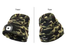 DELPHIN Zimná čiapka CamouLed (2)