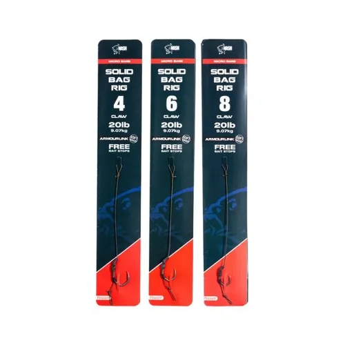 NASH Hotový nadväzec Solid Bag Rig (1ks)