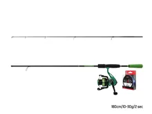 DELPHIN Prívlačový set GreenSPIN 30g, 1.80m + 2T + 0.234mm