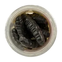 BERKLEY Osie larva Gulp! Honey Worm 4.5cm Black, 10ks (1)