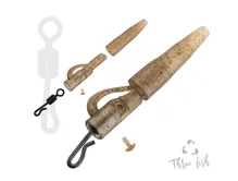 ZFISH Lead Clip Set &amp; Tail Rubber + QC, 6ks