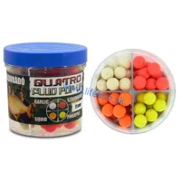 HALDORADO Quatro Fluo Pop Up Boilies 11mm, 50g