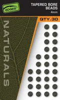 FOX Nárazové guličky Naturals Tapered Bore Beads 4mm, 30ks