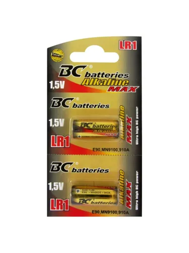 BC BATTERIES Alkalická batéria 1,5V LR1 2ks