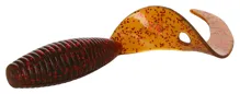MIKADO Nástraha TWISTER 38mm/MOTOROIL RED (10ks)
