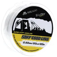 MIKADO Nadväzcový vlasec Stiff Chod Link 0.40mm/15lb, 20m