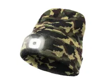 DELPHIN Zimná čiapka CamouLed