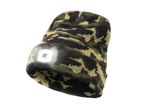 DELPHIN Zimná čiapka CamouLed