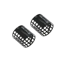 MIKADO Feeder košík okrúhly čierný 32x40mm (2ks)
