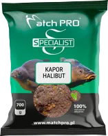 MATCH PRO Krmivo Specialist Kapor Halibut 700g