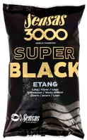 SENSAS Krmivo  3000 Super Black, jezero čierne (1kg)