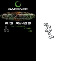 GARDNER Krúžky Covert Oval Rig Rings (10ks)