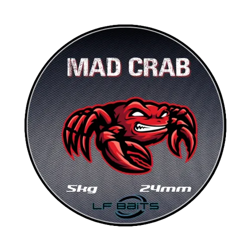 LF BAITS Kŕmne boilie Mad Crab 5kg