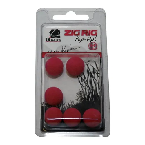 LK BAITS Zig Rig Pop–Up Red 14mm