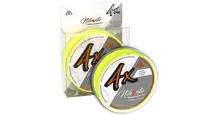 MIKADO Šnúra NIHONTO FINE BRAID fluo žltá - 150m|0.25 mm|20.90kg
