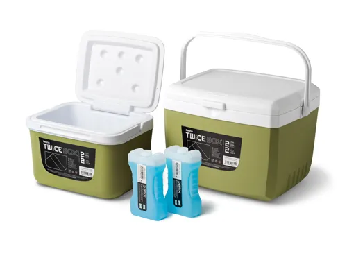 DELPHIN Set chladiacich boxov TwiceBOX 2v1 5l+13l/2x400ml
