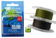GIANTS FISHING Nádväzcová šnúra Carp Braid Sinking Camou Zelená (20m)