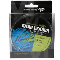 GIANTS FISHING Šokový vlasec Snag Leader XL - Protect Army Green (80m)