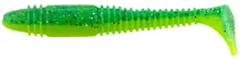 LUCKY JOHN Nástraha Pro Tioga Fat 4,5" farba T18 Electric Minnow, 4ks