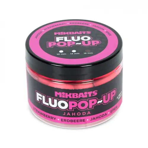 MIKBAITS Fluo Pop-up Jahoda