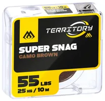 MIKADO Stužená šnúrka Super Snag Camo Brown 10m