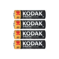 KODAK Batétie AA Xtralife Alkaline LR6 1.5V, 4 ks