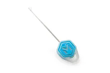 MIVARDI Svietiaca ihla Nite glow fine splicing needle modré 6.3cm
